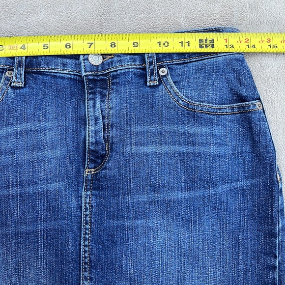 Banana Republic Denim Pencil Skirt - Picture 9 of 11